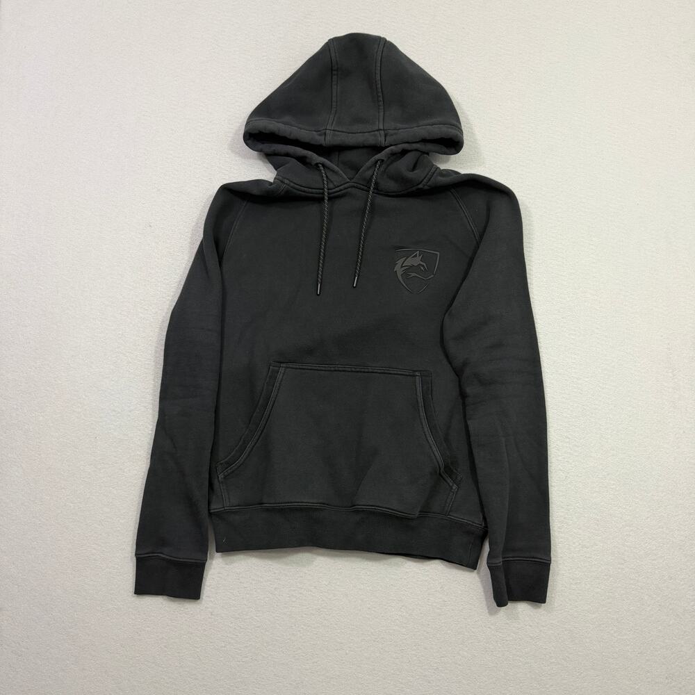 Alphalete Hoodie Men's Medium Black Sweatshirt Workout Gym Body Building